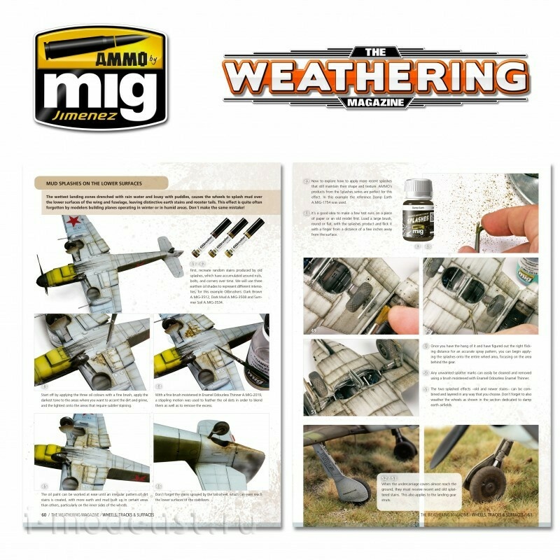 AMIG4774 Ammo Mig THE WEATHERING MAGAZINE 25 - Колеса, Траки И Поверхности (Русский)