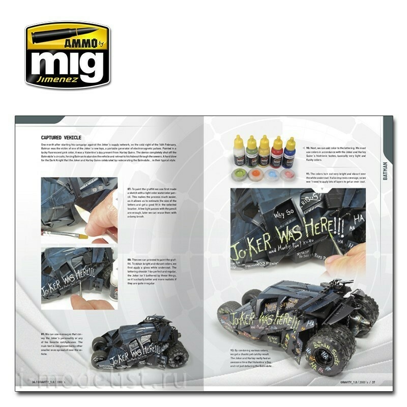 AMIG6110 Ammo Mig Книга GRAVITY 1.0 - Руководство по идеальному научно-фантастическому моделированию / Sci-Fi Modelling's Perfect Guide