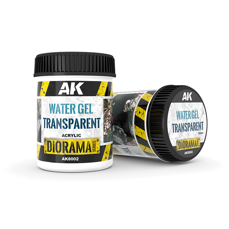 AK8002 AK Interactive Гель для имитации прозрачной воды, 250 мл / Water Gel Transparent 250ML
