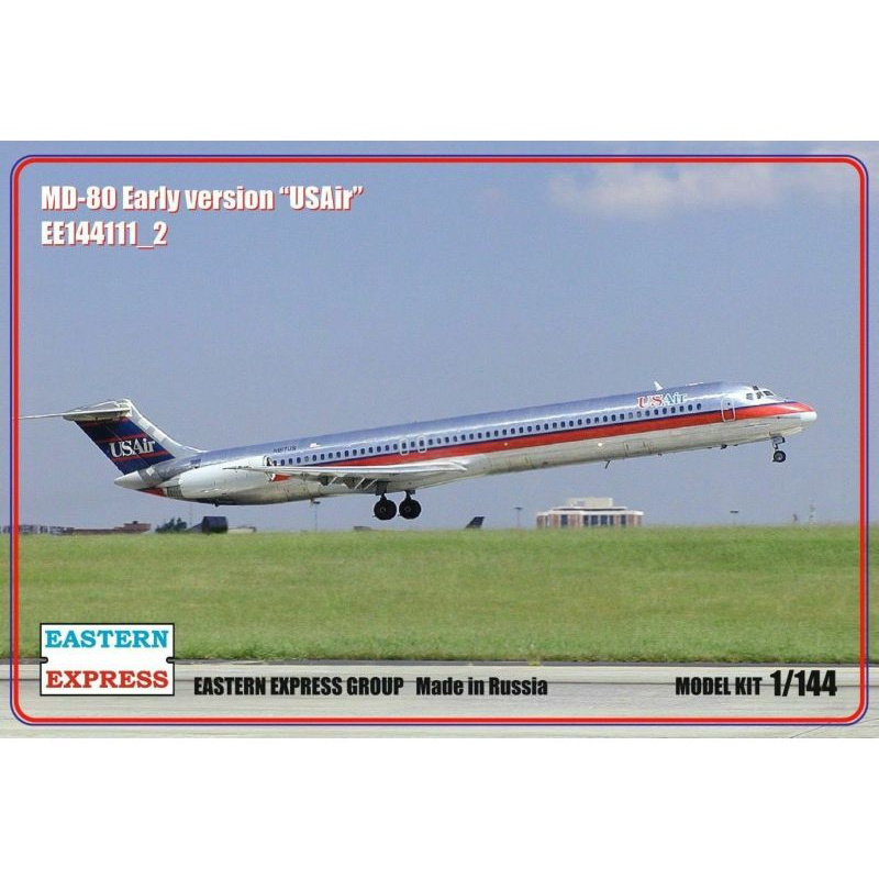 144111-2 Восточный экспресс 1/144 Авиалайнер MD-80 ранний USAir (Limited Edition)