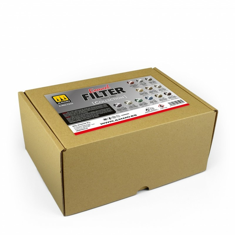 AMIG7543 Ammo Mig Набор фильтров AMMO Collections: Filters (12 шт.)