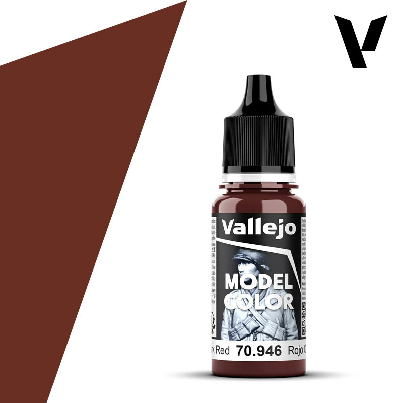 70946 Vallejo Краска акриловая `Model Color` Тёмно-красный / Dark Red