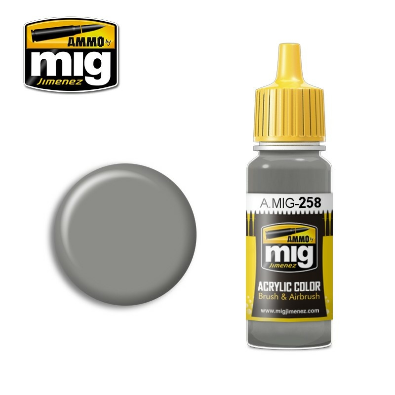 AMIG0258 Ammo Mig Краска акриловая IJA серо-зелёная / IJA GREY GREEN