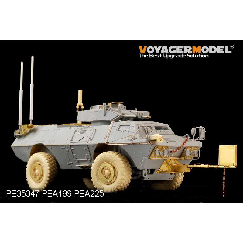 PEA199 Voyager Model 1/35 Фототравление для БТР М1117, дорожные колёса