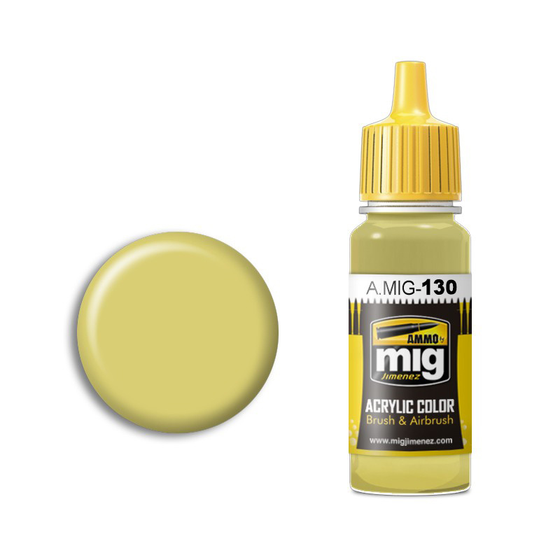 AMIG0130 Ammo Mig FADED YELLOW (выцветший жёлтый)