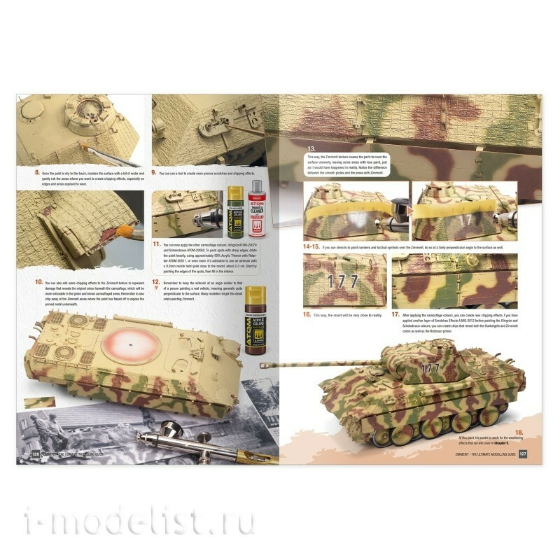 AMIG6311 Ammo Mig Книга ЦИММЕРИТ - Идеальное моделирование / ZIMMERIT The Ultimate Modeling Guide (Английский язык)
