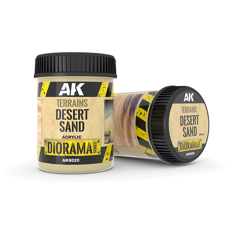 AK8020 AK Interactive Terrains Desert Sand 250ml (Пустынная почва)