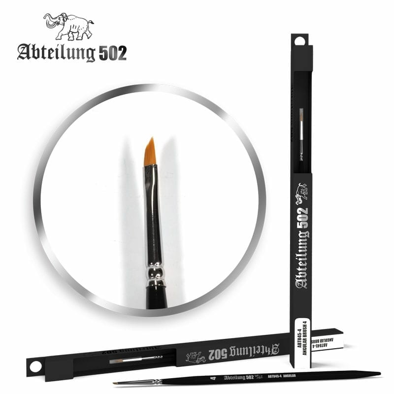 ABT-845-4 Abteilung 502 Кисть скошенная 4 / Angular Brush 4
