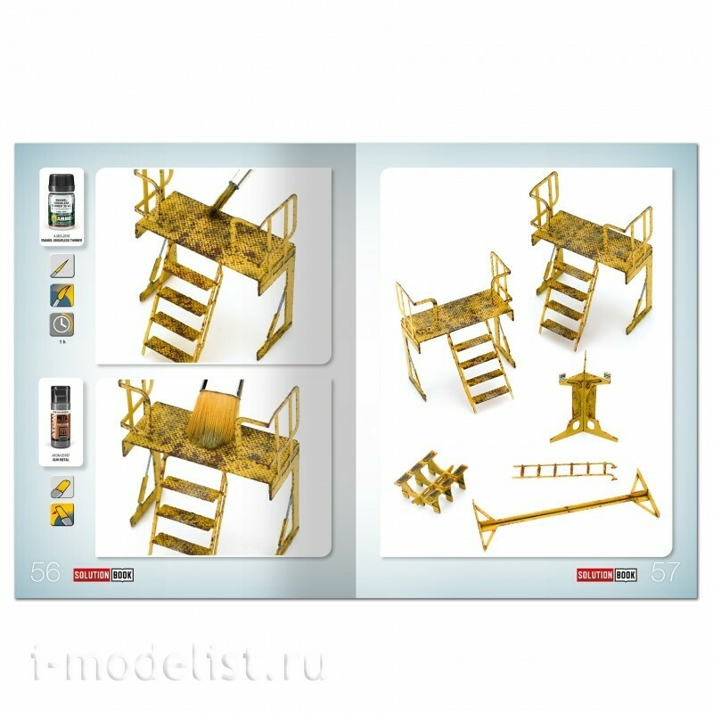 AMIG6533 Ammo Mig Книга SOLUTION BOOK 28 - Как окрашивать галактические звездолеты повстанцев (многоязычная) / How to Paint Rebel Galactic Starships (Multilingual Book)