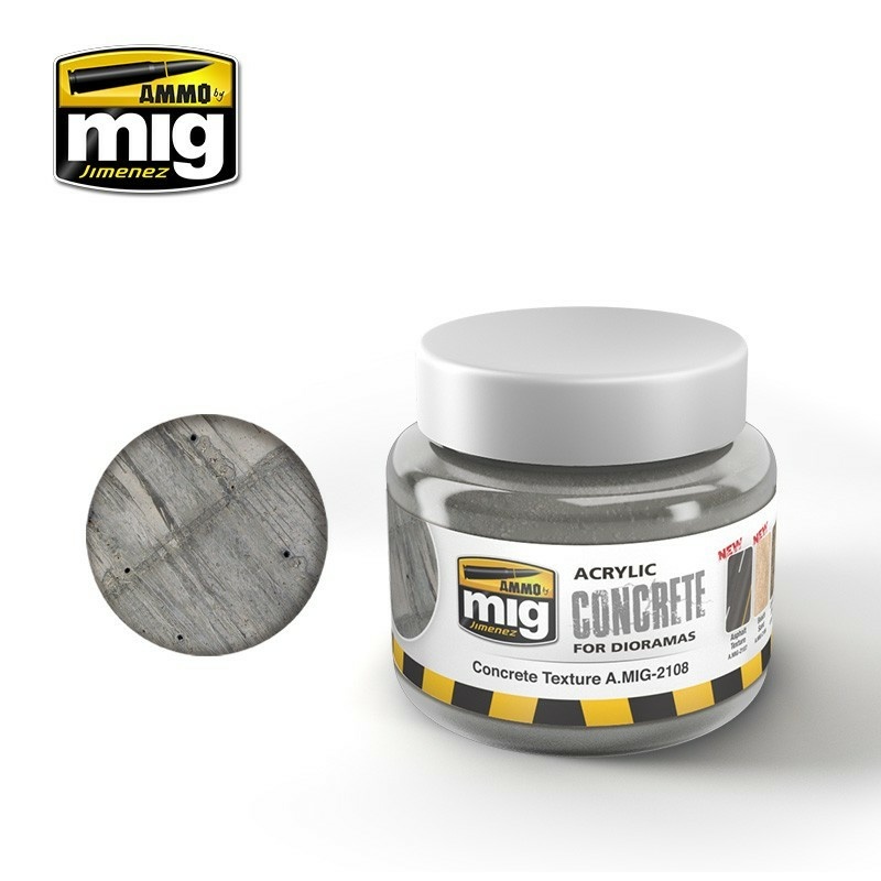 AMIG2108 Ammo Mig Акриловый продукт для создания бетона / Concrete Texture
