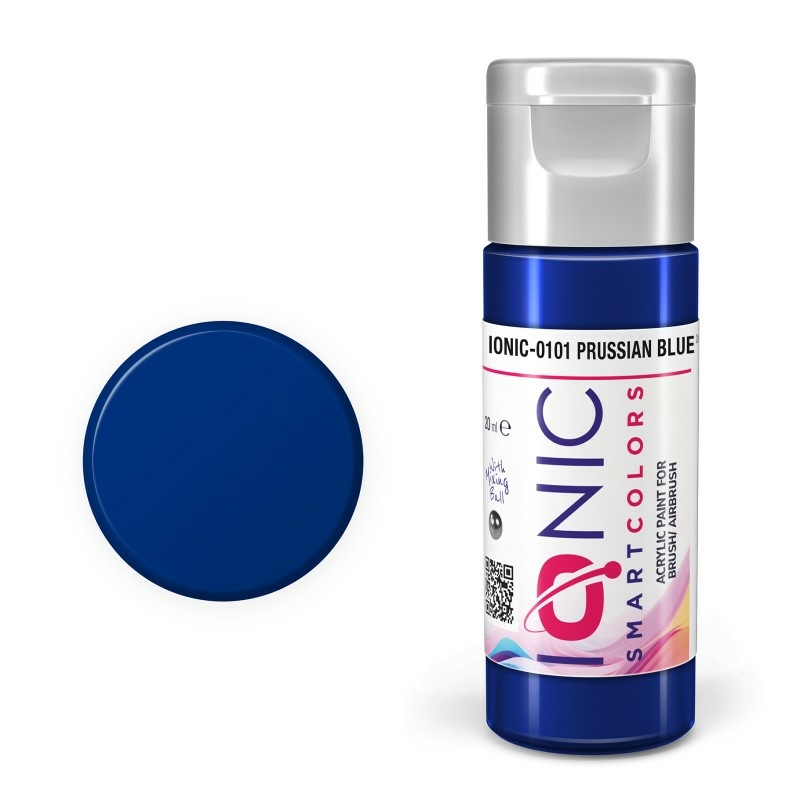 IONIC-0101 Ammo Mig  Акриловая краска IONIC Берлинская лазурь / Prussian Blue