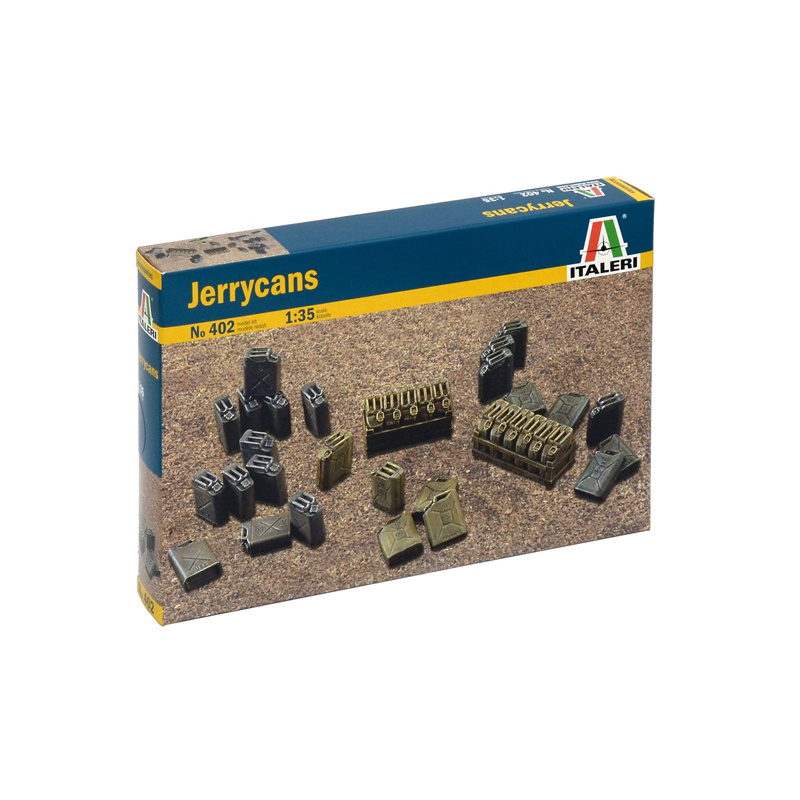 0402 Italeri 1/35 Канистры времён Второй мировой