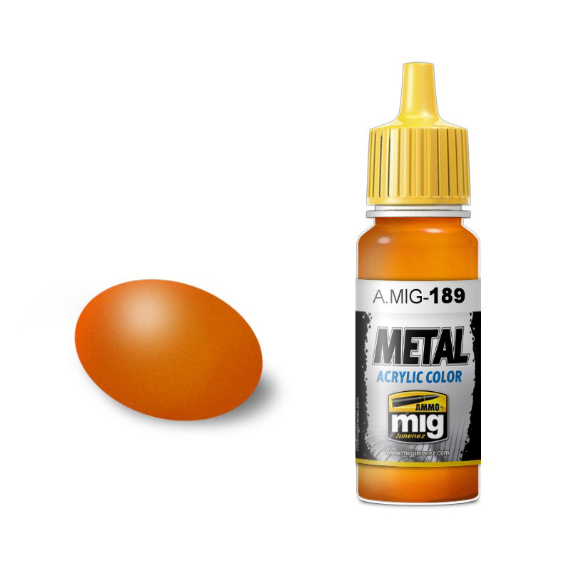 AMIG0189 Ammo Mig METALLIC ORANGE (металлический оранжевый)