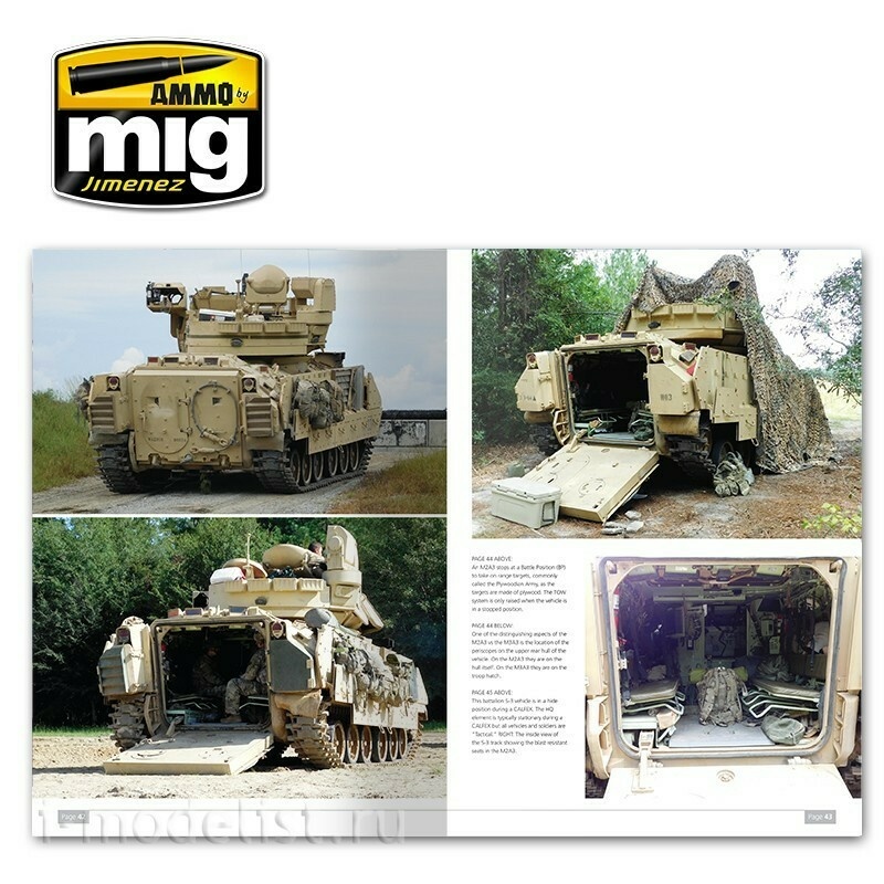 AMIG5952 Ammo Mig Журнал IN DETAIL Боевая машина M2A3 Bradley в Европе, том 2 / IN DETAIL - M2A3 Bradley Fighting Vehicle in Europe Vol. 2