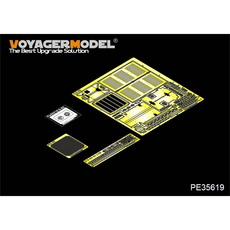 PE35619 Voyager Model 1/35 Фототравление для Советского трактора ЧТЗ С-65 с кабиной