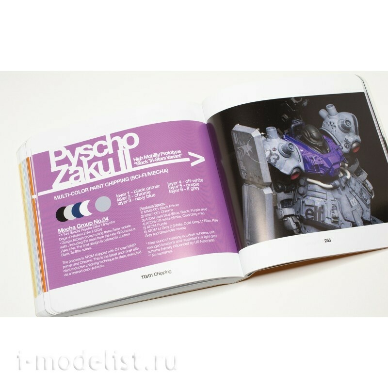 RINALDI-TG.01 Ammo Mig Книга TG (Руководство по технике) - чиппинг / TG Series (Technique Guide) - Chipping (Английский язык)