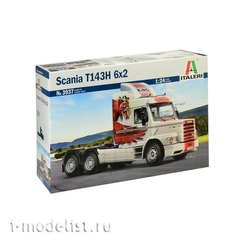 3937 Italeri 1/24 Грузовик Scania T143H 6x2