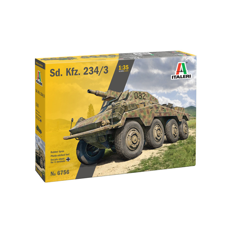 6756 Italeri 1/35 Немецкий бронеавтомобиль Sd. Kfz. 234/3