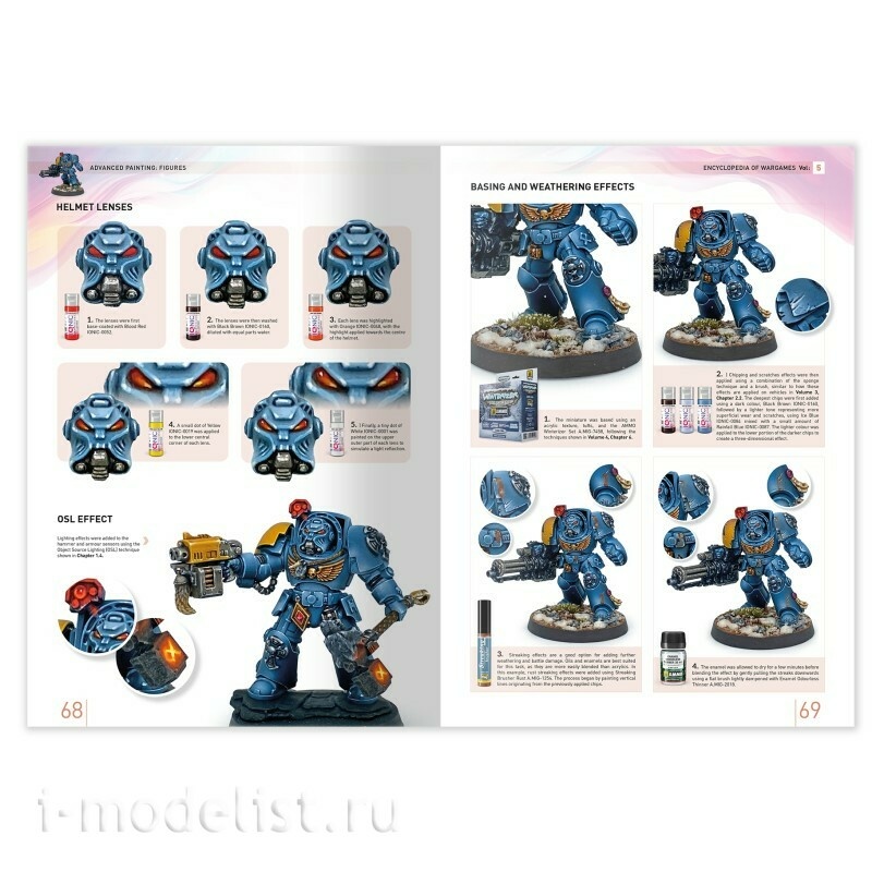 IONIC-1304 Ammo Mig Книга Энциклопедия варгеймов, том 5: Продвинутое окрашивание фигур / ENCYCLOPEDIA of WARGAMES Vol.5: Advanced Painting Figures (английский язык)