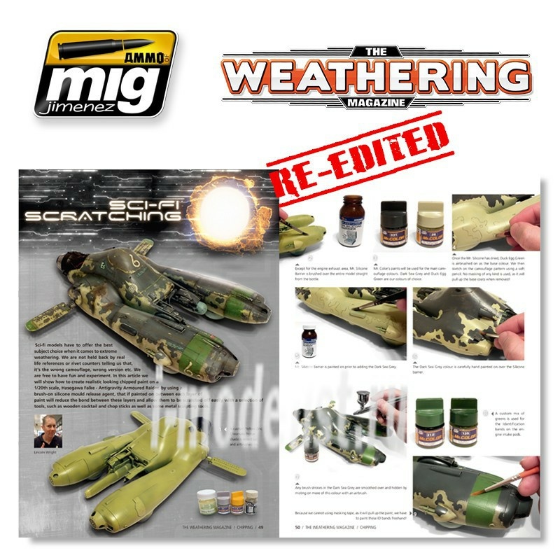 AMIG4502 Ammo Mig Issue 3. CHIPPING English / Выпуск 3. Сколы (английский язык)