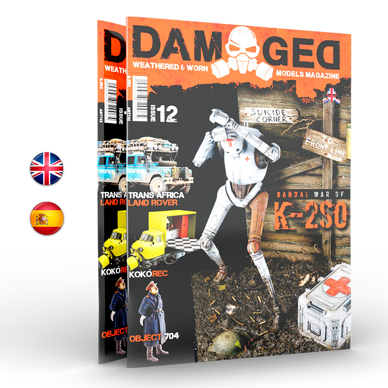 ABT742 Abteilung 502 Журнал DAMAGED MAGAZINE, выпуск 12 (Английский язык)