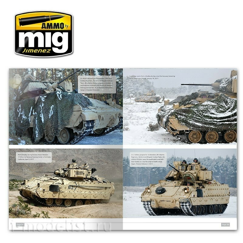 AMIG5952 Ammo Mig Журнал IN DETAIL Боевая машина M2A3 Bradley в Европе, том 2 / IN DETAIL - M2A3 Bradley Fighting Vehicle in Europe Vol. 2
