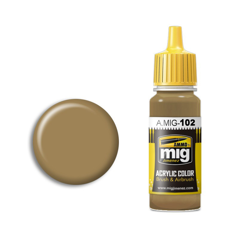 AMIG0102 Ammo Mig OCHRE BROWN (охристо-коричневый)