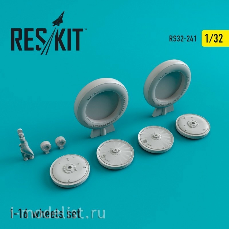 RS32-0241 RESKIT 1/32 Смоляные колеса для I-16
