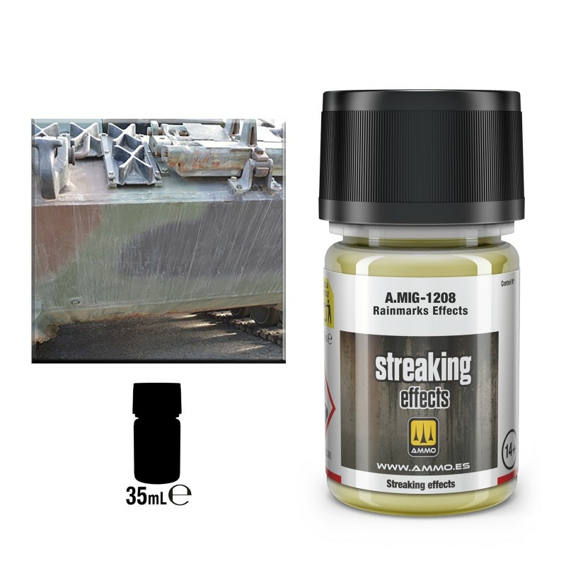 AMIG1208 Ammo Mig Следы дождя / STREAKING Rainmarks Effects