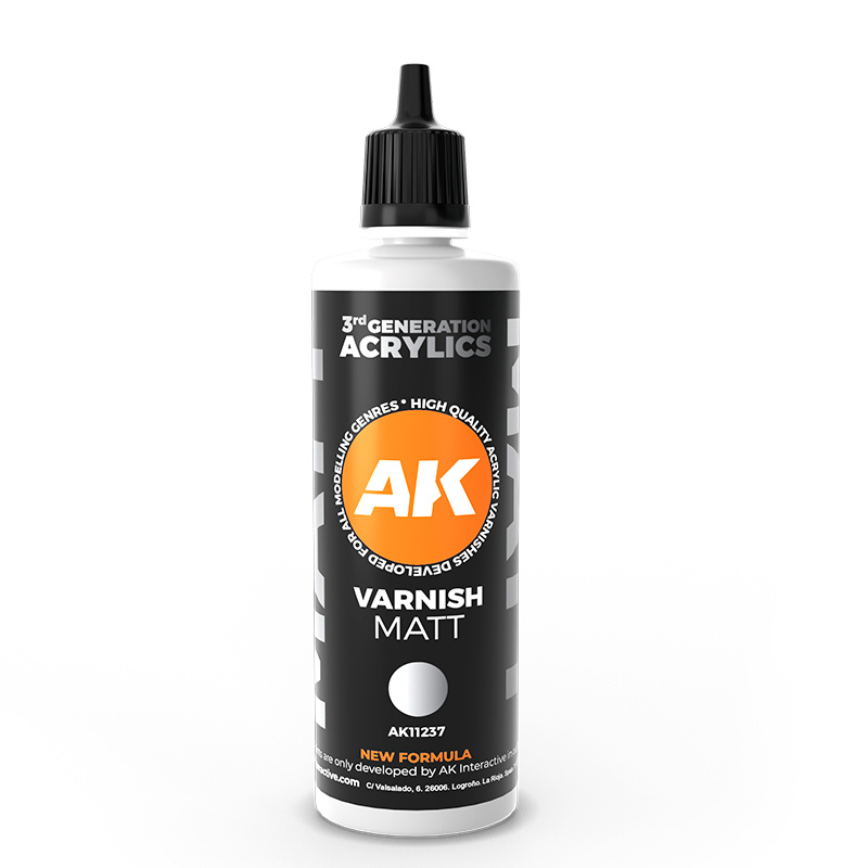 AK11237 AK Interactive Лак матовый Varnish 100 мл