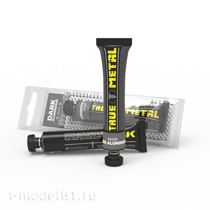 AKКМБ7 AK Interactive Полная коллекция линейки восковых красок TRUE METAL