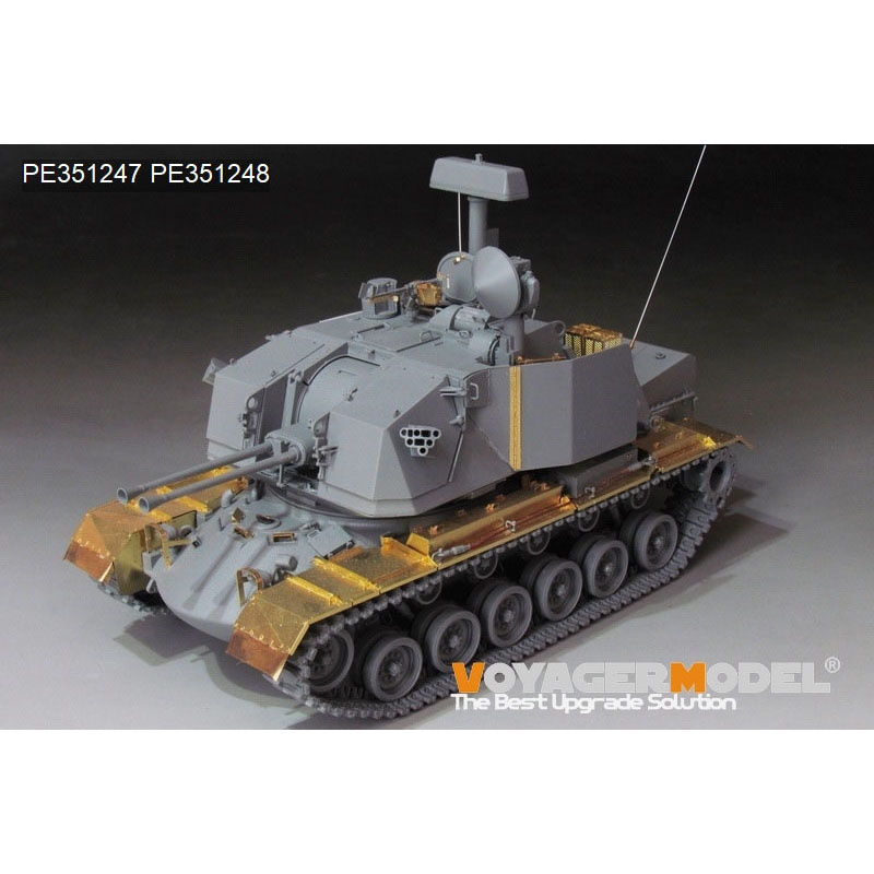 PE351247 Voyager Model 1/35 Апгрейд-набор фототравления для M247 Sergeant York (TAKOM 2160)