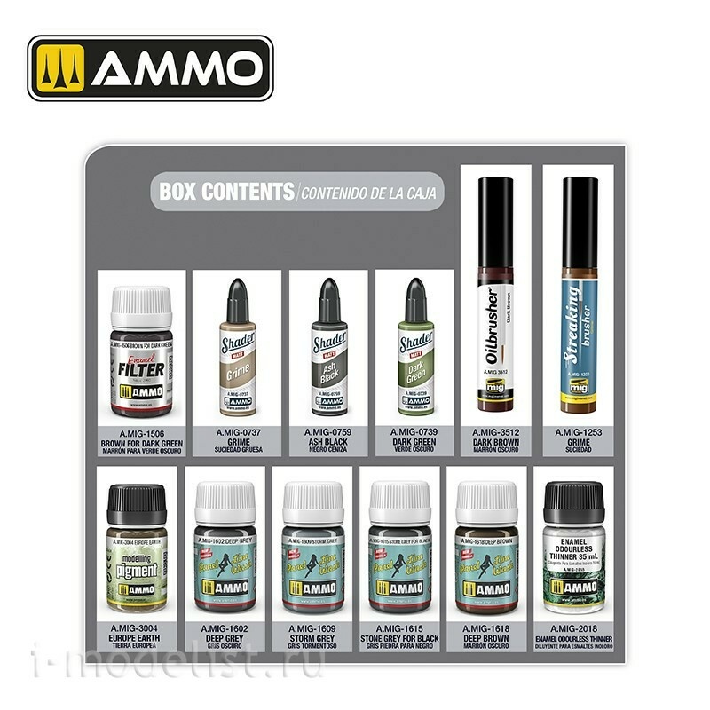 AMIG7813 Ammo Mig Набор SUPER PACK Самолеты Королевских ВВС времен Второй мировой войны / WWII RAF Aircraft