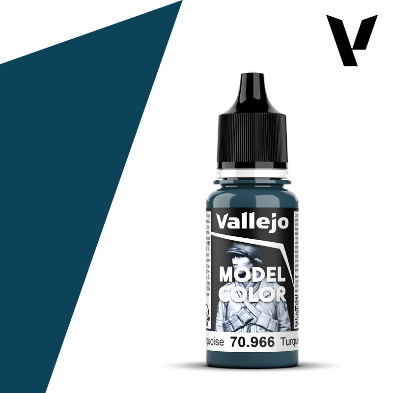 70966 Vallejo Краска акриловая `Model Color` Бирюзовый / Turquoise