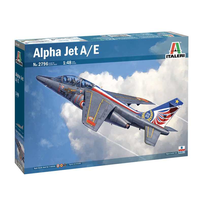 2796 Italeri 1/48 Самолёт Alpha Jet A/E