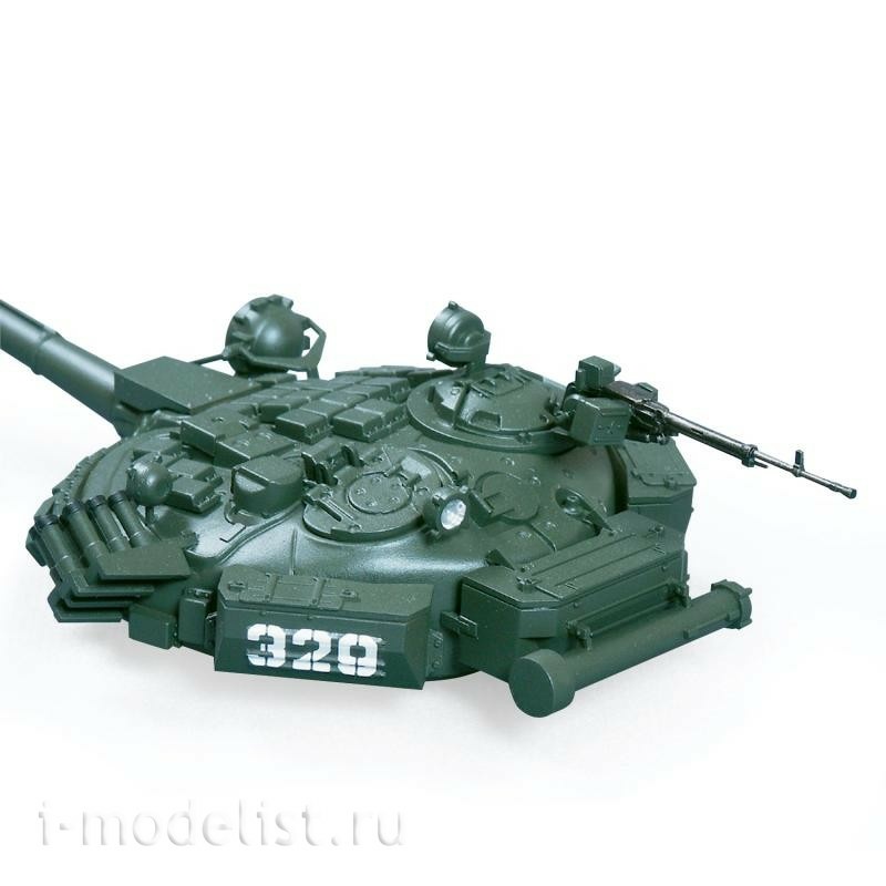 3551 Звезда 1/35 Российский основной танк с активной броней Т-72Б
