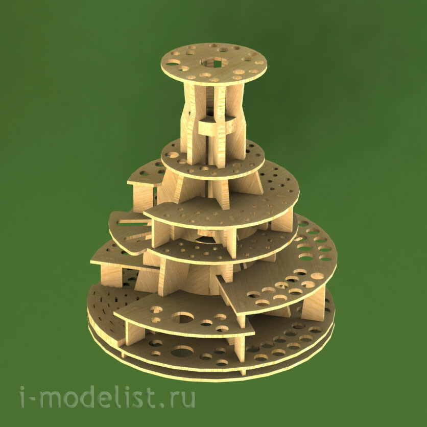 5046 СВмодель Сборный вращающийся органайзер