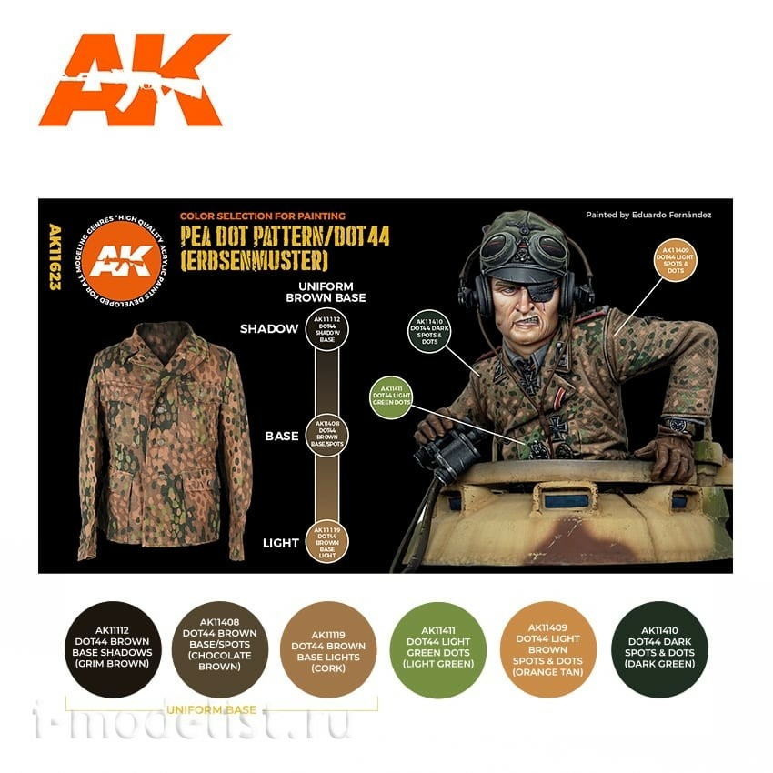 AK11623 AK Interactive Набор красок 