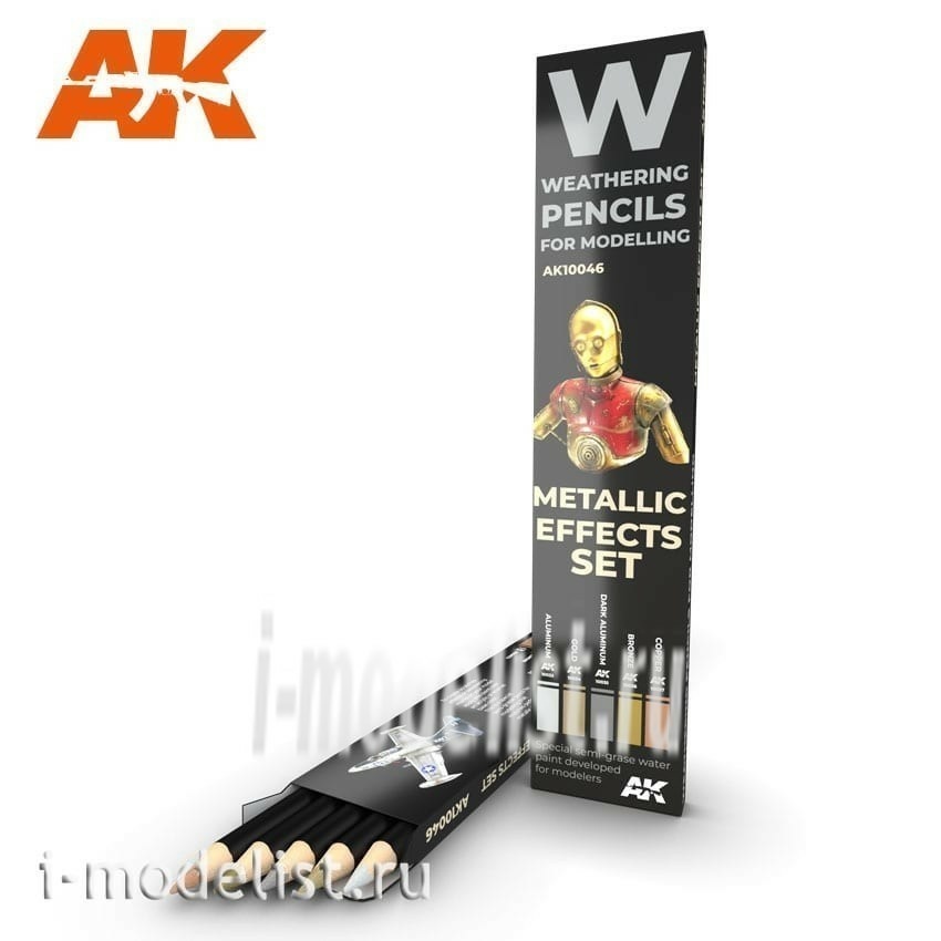 AK10046 AK Interactive Набор акварельных карандашей 