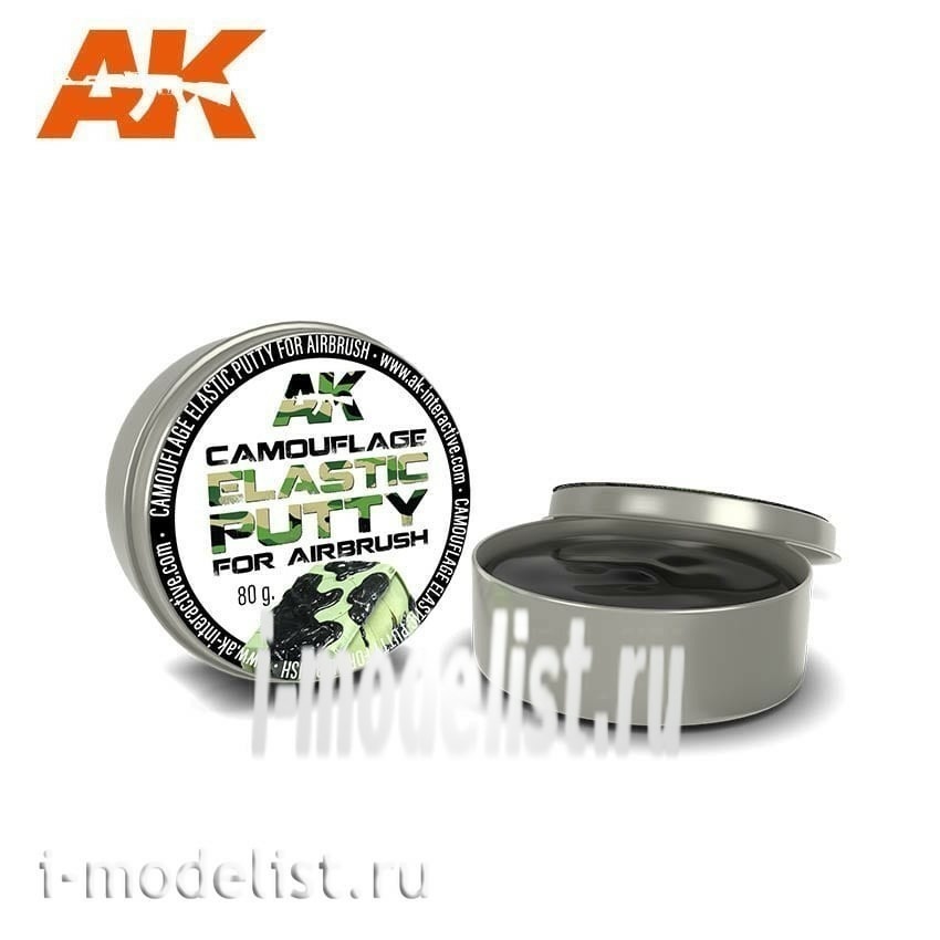 AK8076 AK Interactive Камуфляжная эластичная шпаклевка