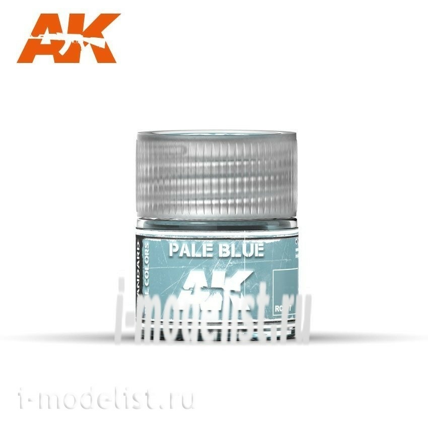 RC017 AK Interactive Акриловая краска Pale Blue (бледно-синий) 10ml
