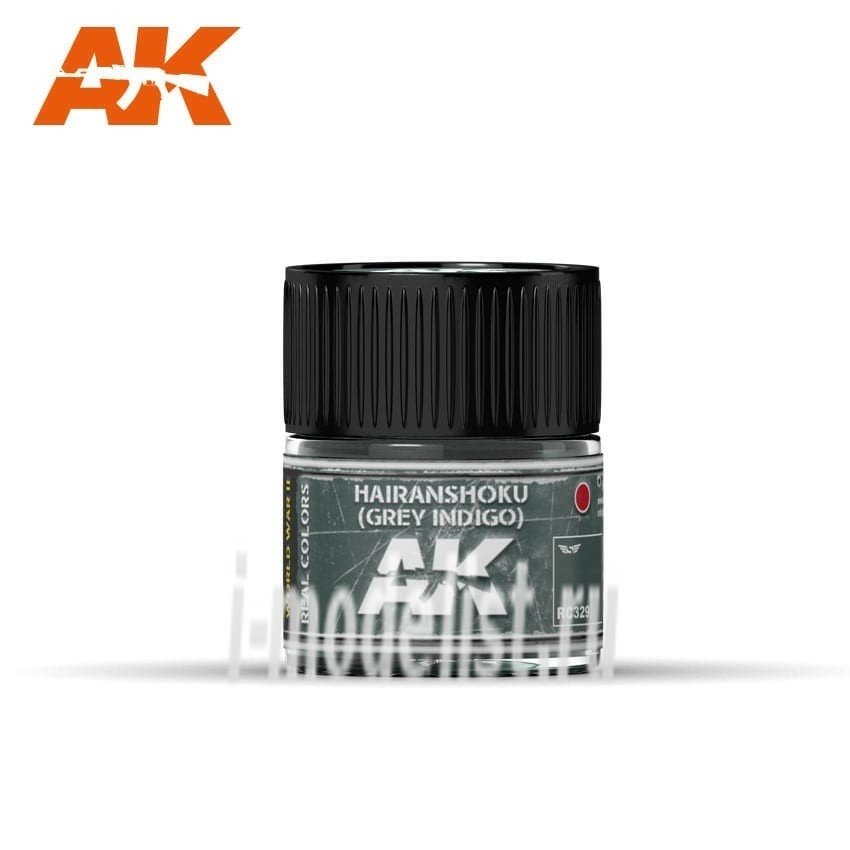 RC329 AK Interactive Краска акриловая  Hairanshoku (Grey Indigo) 10ml / Серый индиго 10мл