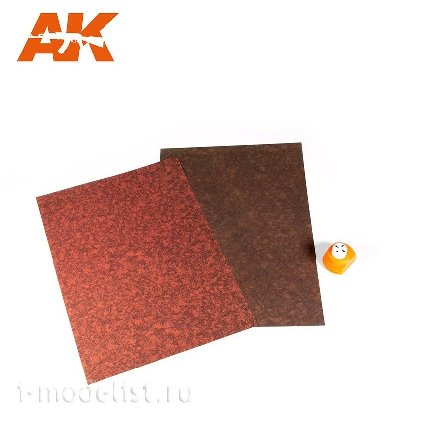 AK8147 AK Interactive Набор листов для штамповки листьев / PUNCHING LEAVES SHEETS SET
