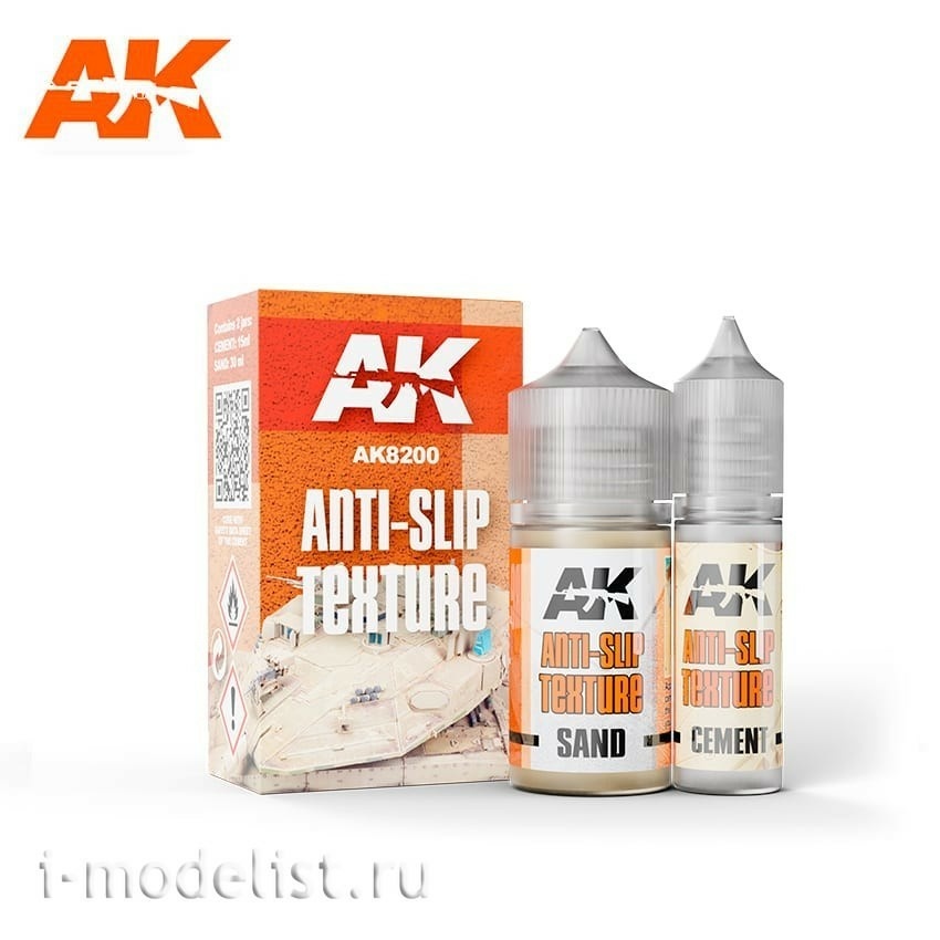 AK8200 AK Interactive Противоскользящая текстура (цемент, песок) / Anti-Slip Texture