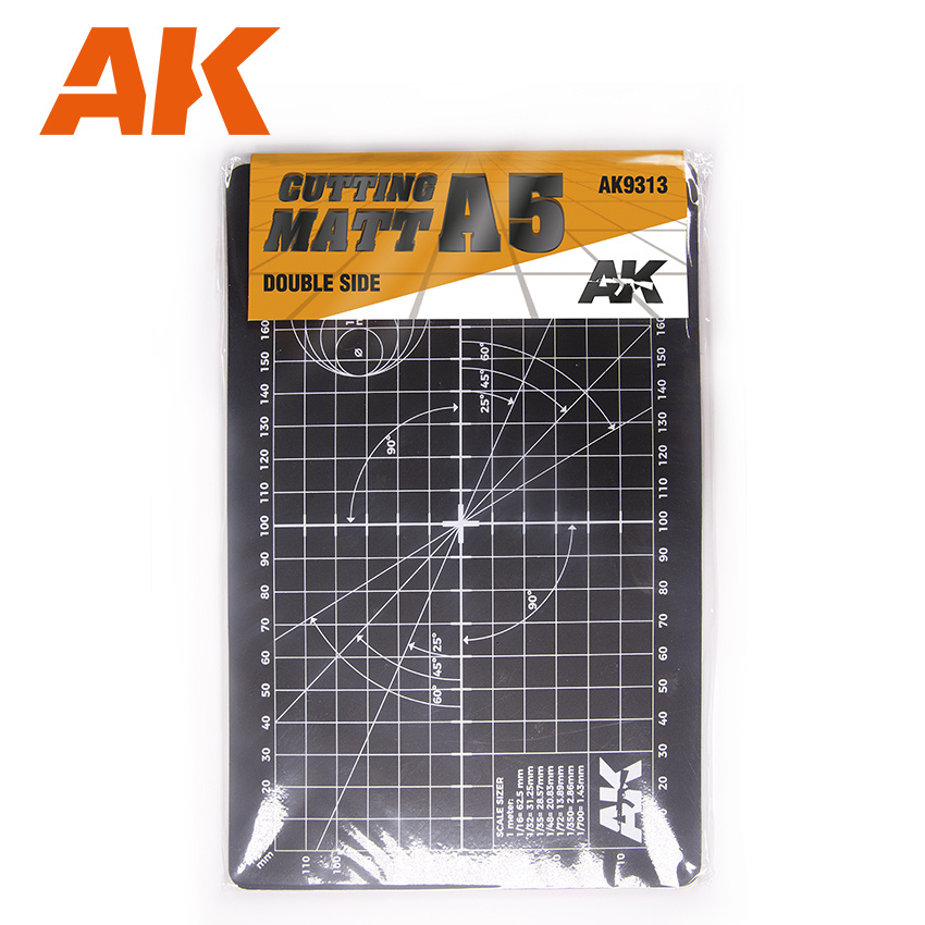 AK9313 AK Interactive Двусторонний коврик для резки A5