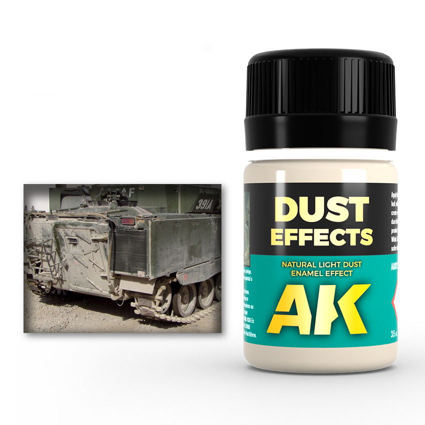 AK015 AK Interactive Эмалевая смесь Эффект пыли / Dust Effects