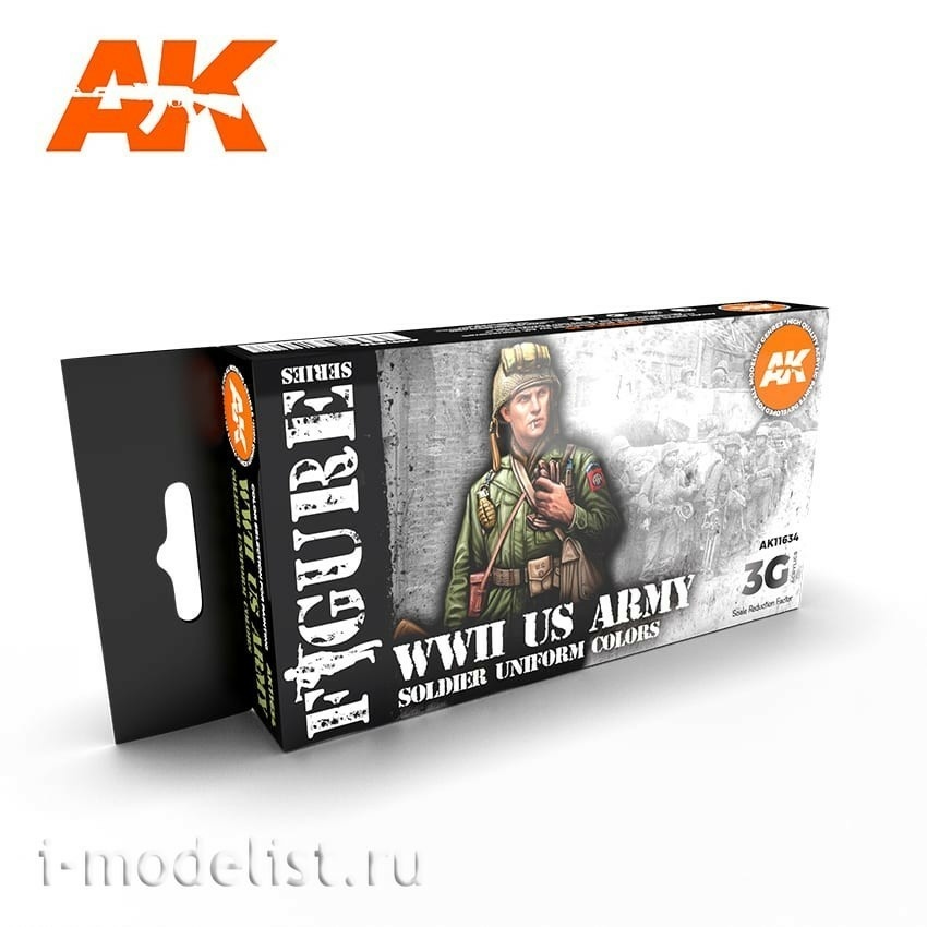 AK11634 AK Interactive Набор красок 