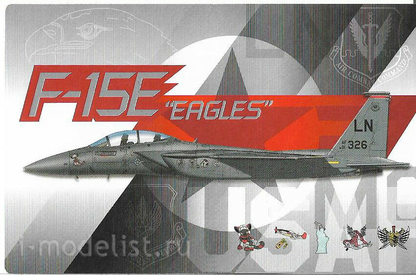S4816 Great Wall Hobby 1/48 Истребитель-бомбардировщик F-15E