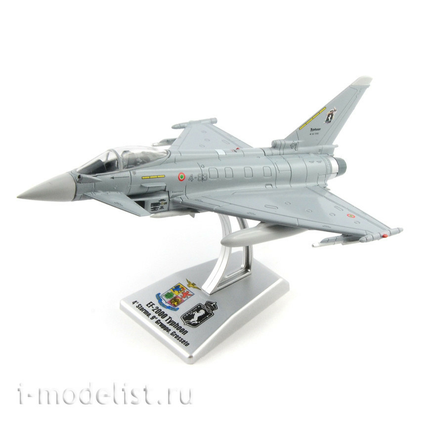 48216 Italeri 1/100 Самолёт EF-2000 Typhoon 9° Gruppo Grosseto AM