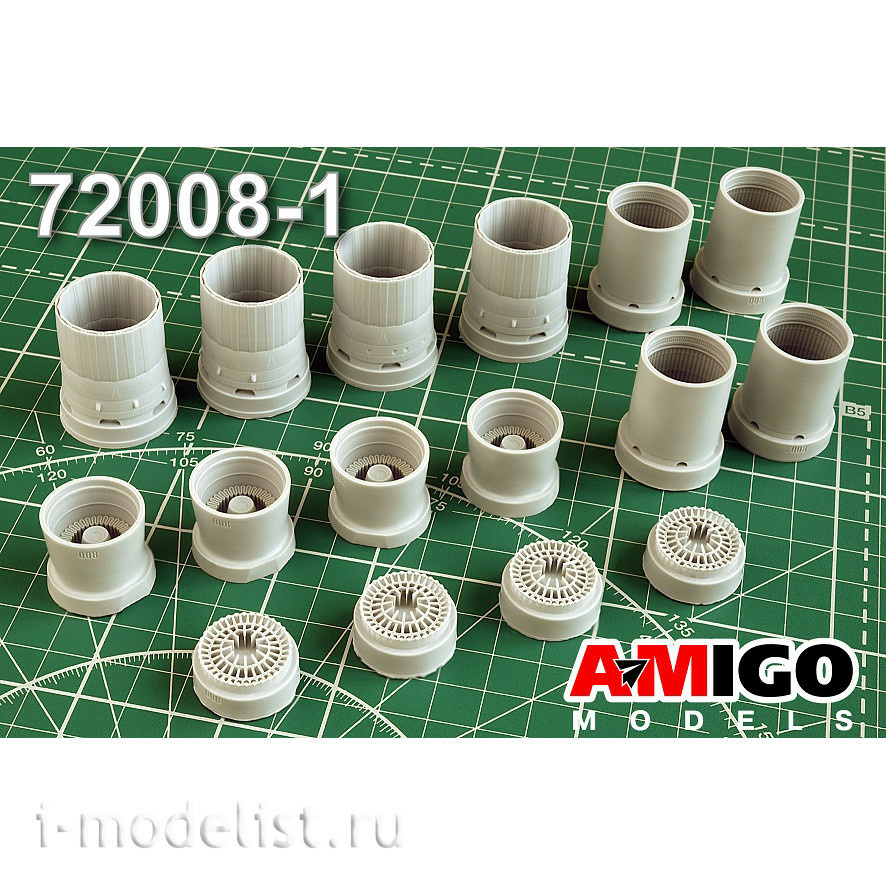 AMG72008-1 Amigo Models 1/72 Тy-160 Реактивные сопла двигателя НК-32